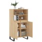 vidaXL Ντουλάπι Sonoma Δρυς 60 x 36 x 110 εκ. από Επεξεργασμένο Ξύλο
