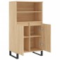 vidaXL Ντουλάπι Sonoma Δρυς 60 x 36 x 110 εκ. από Επεξεργασμένο Ξύλο
