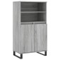 vidaXL Ντουλάπι Γκρι Sonoma 60 x 36 x 110 εκ. από Επεξεργασμένο Ξύλο