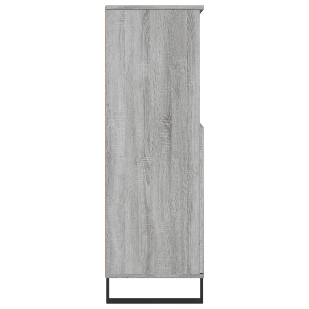 vidaXL Ντουλάπι Γκρι Sonoma 60 x 36 x 110 εκ. από Επεξεργασμένο Ξύλο