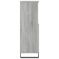 vidaXL Ντουλάπι Γκρι Sonoma 60 x 36 x 110 εκ. από Επεξεργασμένο Ξύλο