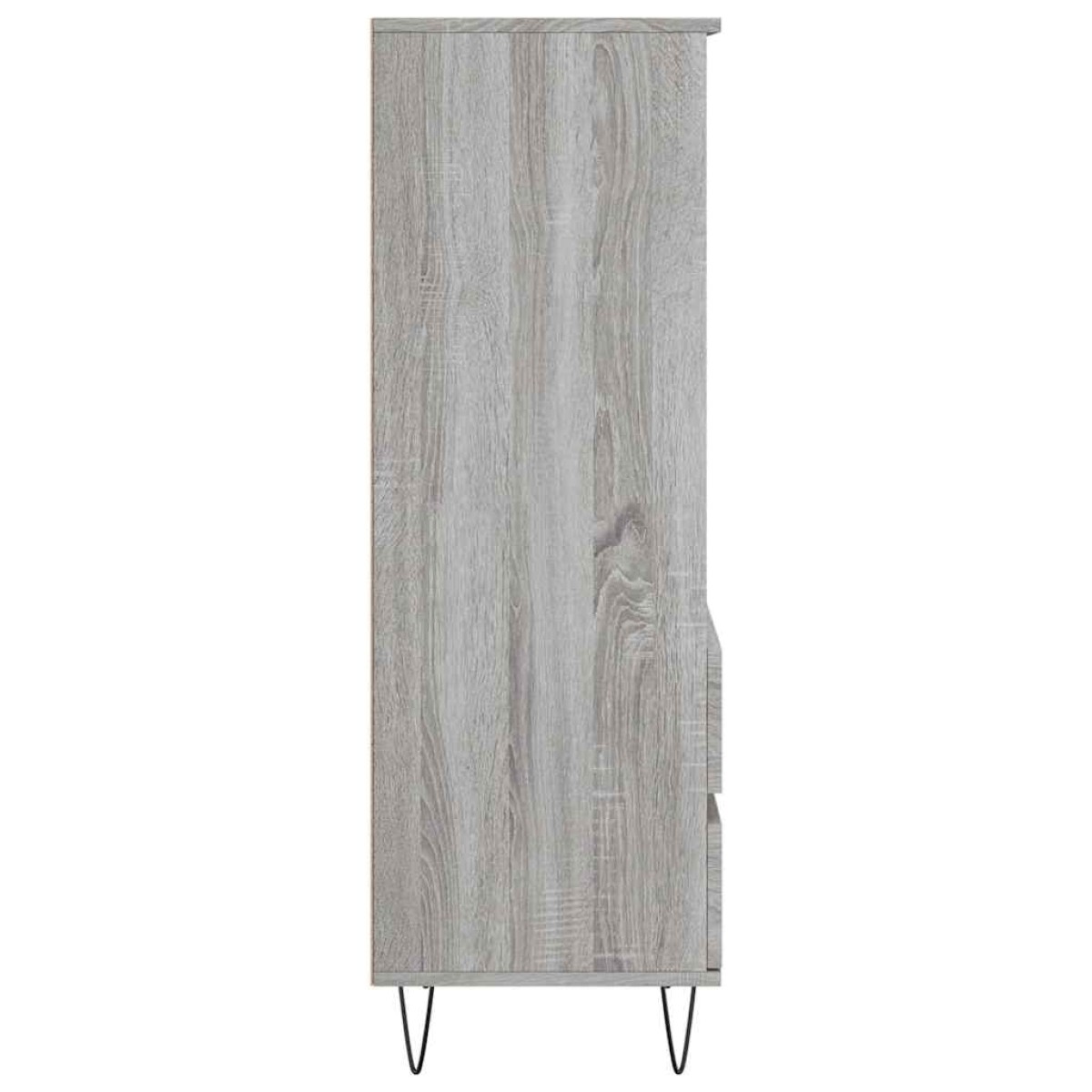 vidaXL Ντουλάπι Γκρι Sonoma 40x36x110 εκ. από Επεξεργασμένο Ξύλο