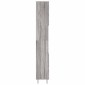 vidaXL Ντουλάπι Μπάνιου Γκρι Sonoma 30x30x190 εκ. Επεξεργασμένο Ξύλο