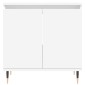 vidaXL Ντουλάπι Μπάνιου Λευκό 58 x 33 x 60 εκ. από Επεξεργασμένο Ξύλο