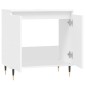 vidaXL Ντουλάπι Μπάνιου Λευκό 58 x 33 x 60 εκ. από Επεξεργασμένο Ξύλο
