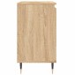 vidaXL Ντουλάπι Μπάνιου Sonoma Δρυς 58 x 33 x 60 εκ. από Επεξεργ. Ξύλο