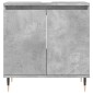vidaXL Ντουλάπι Μπάνιου Γκρι Σκυροδεμ. 58 x 33 x 60 εκ. Επεξεργ. Ξύλο