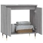 vidaXL Ντουλάπι Μπάνιου Γκρι Sonoma 58 x 33 x 60 εκ. από Επεξεργ. Ξύλο