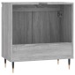vidaXL Ντουλάπι Μπάνιου Γκρι Sonoma 58 x 33 x 60 εκ. από Επεξεργ. Ξύλο