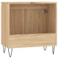 vidaXL Ντουλάπι Μπάνιου Sonoma Δρυς 58 x 33 x 60 εκ. από Επεξεργ. Ξύλο