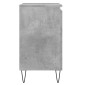 vidaXL Ντουλάπι Μπάνιου Γκρι Σκυροδεμ. 58 x 33 x 60 εκ. Επεξεργ. Ξύλο