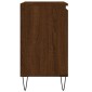 vidaXL Ντουλάπι Μπάνιου Καφέ Δρυς 58 x 33 x 60 εκ. από Επεξεργ. Ξύλο