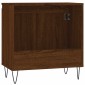 vidaXL Ντουλάπι Μπάνιου Καφέ Δρυς 58 x 33 x 60 εκ. από Επεξεργ. Ξύλο