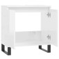 vidaXL Ντουλάπι Μπάνιου Γυαλ. Λευκό 58 x 33 x 60 εκ. από Επεξεργ. Ξύλο