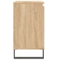 vidaXL Ντουλάπι Μπάνιου Sonoma Δρυς 58 x 33 x 60 εκ. από Επεξεργ. Ξύλο