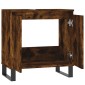 vidaXL Ντουλάπι Μπάνιου Καπνιστή Δρυς 58 x 33 x 60 εκ. Επεξεργ. Ξύλο