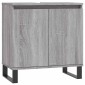 vidaXL Ντουλάπι Μπάνιου Γκρι Sonoma 58 x 33 x 60 εκ. από Επεξεργ. Ξύλο