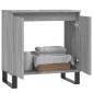 vidaXL Ντουλάπι Μπάνιου Γκρι Sonoma 58 x 33 x 60 εκ. από Επεξεργ. Ξύλο