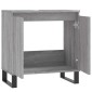 vidaXL Ντουλάπι Μπάνιου Γκρι Sonoma 58 x 33 x 60 εκ. από Επεξεργ. Ξύλο