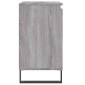 vidaXL Ντουλάπι Μπάνιου Γκρι Sonoma 58 x 33 x 60 εκ. από Επεξεργ. Ξύλο