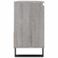 vidaXL Ντουλάπι Μπάνιου Γκρι Sonoma 65x33x60 εκ. Επεξεργασμένο Ξύλο