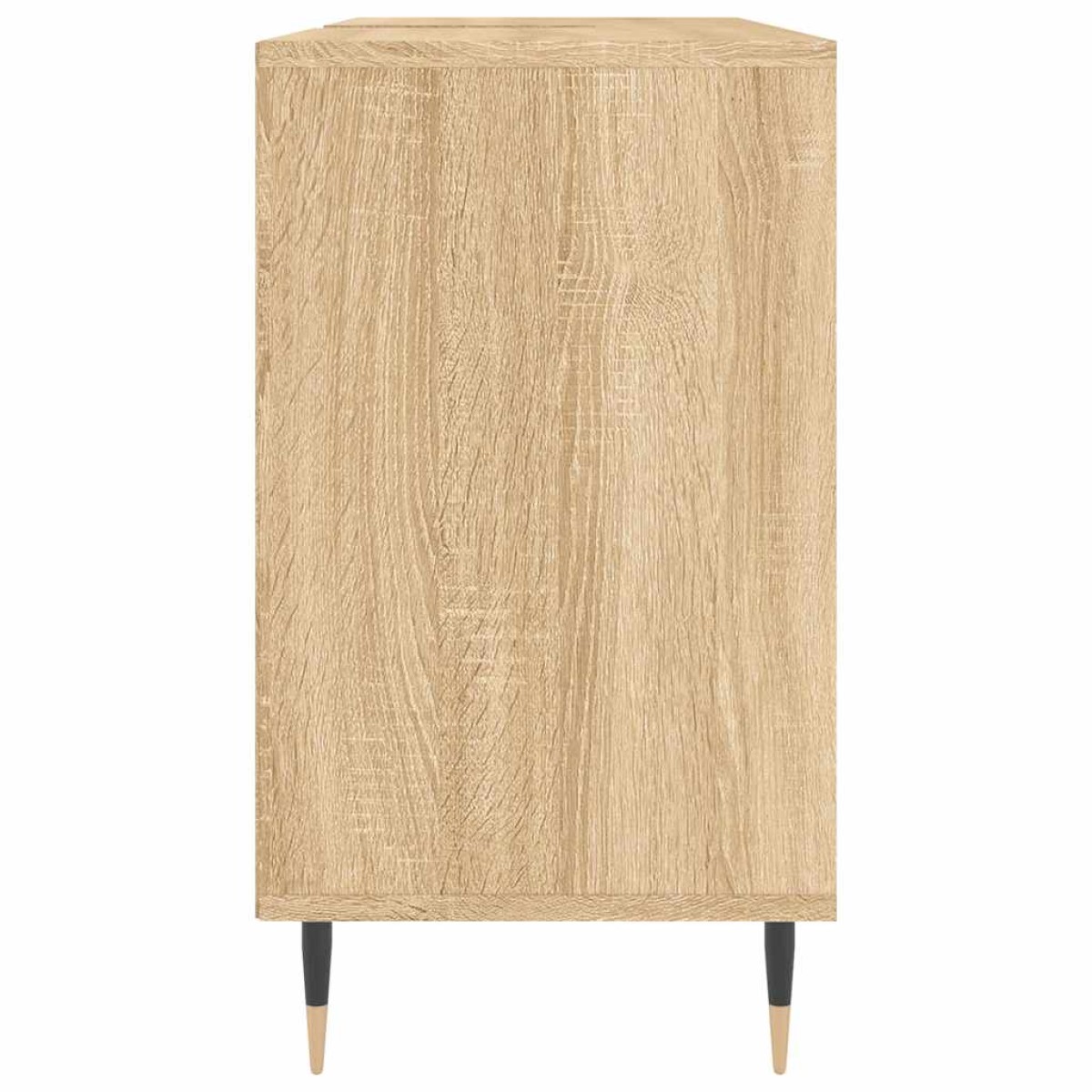 vidaXL Ντουλάπι Μπάνιου Sonoma Δρυς 80 x 33 x 60 εκ. από Επεξεργ. Ξύλο