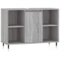 vidaXL Ντουλάπι Μπάνιου Γκρι Sonoma 80 x 33 x 60 εκ. από Επεξεργ. Ξύλο