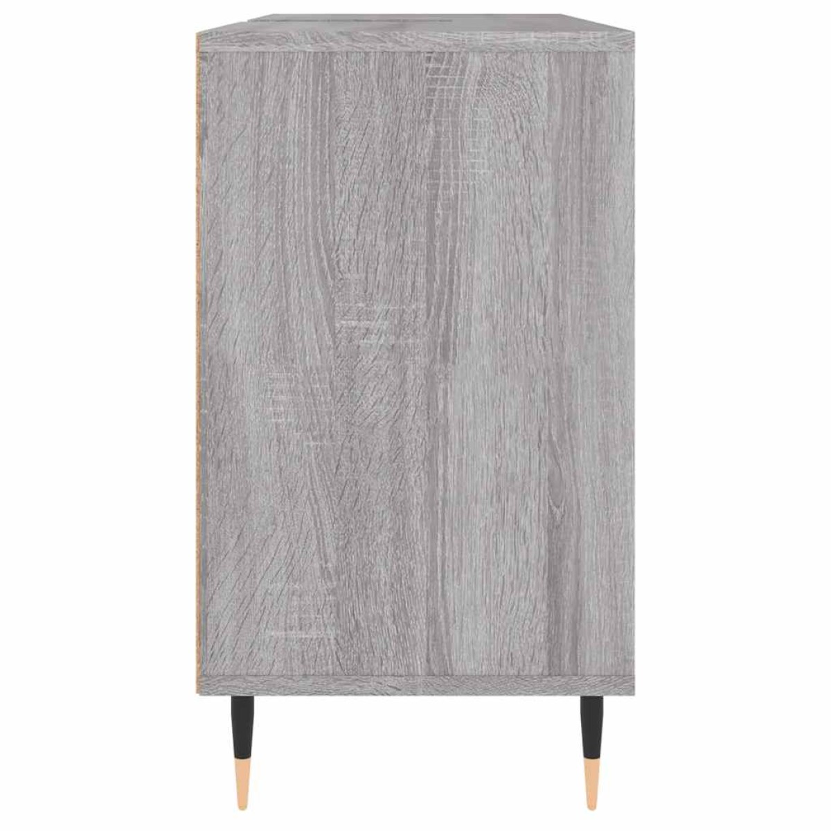 vidaXL Ντουλάπι Μπάνιου Γκρι Sonoma 80 x 33 x 60 εκ. από Επεξεργ. Ξύλο