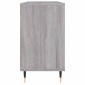 vidaXL Ντουλάπι Μπάνιου Γκρι Sonoma 80 x 33 x 60 εκ. από Επεξεργ. Ξύλο