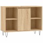 vidaXL Ντουλάπι Μπάνιου Sonoma Δρυς 80 x 33 x 60 εκ. από Επεξεργ. Ξύλο