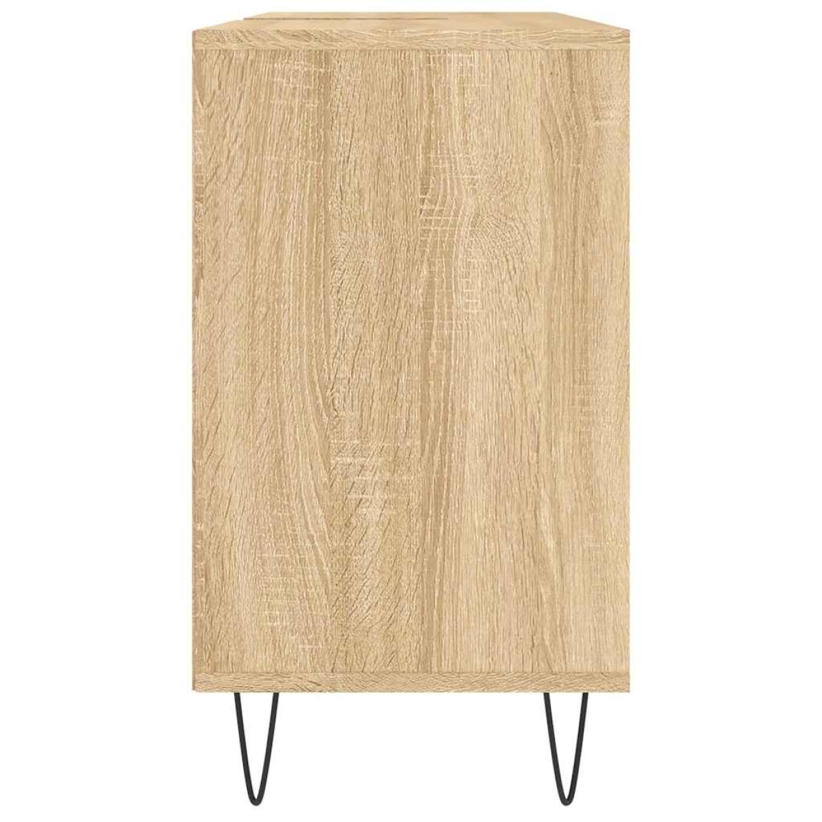 vidaXL Ντουλάπι Μπάνιου Sonoma Δρυς 80 x 33 x 60 εκ. από Επεξεργ. Ξύλο