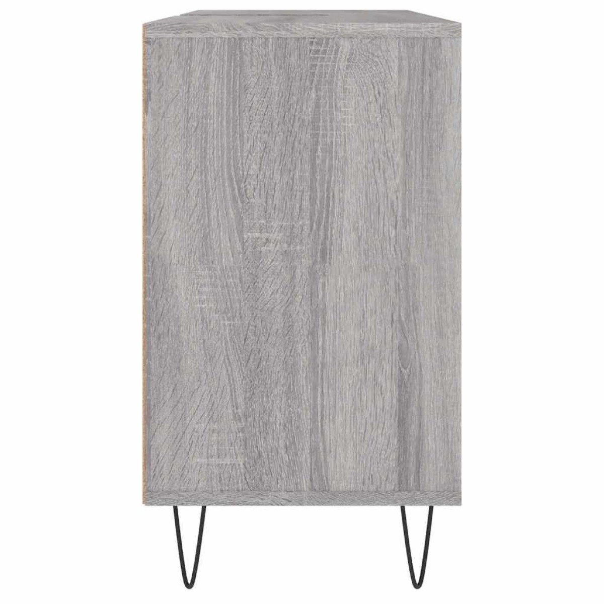 vidaXL Ντουλάπι Μπάνιου Γκρι Sonoma 80 x 33 x 60 εκ. από Επεξεργ. Ξύλο