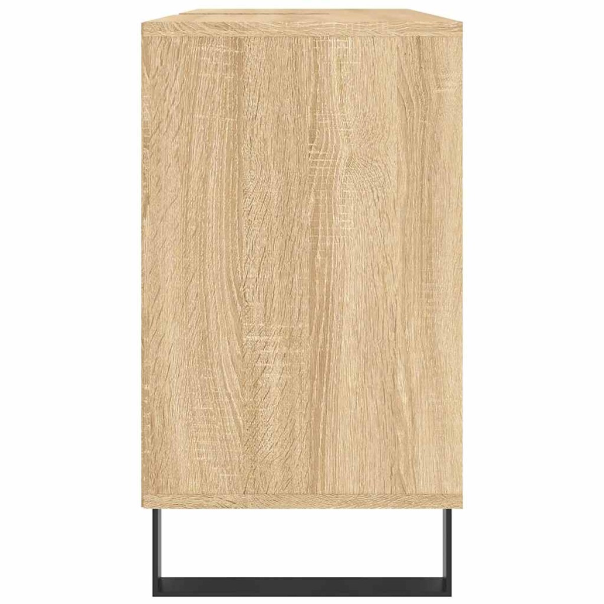 vidaXL Ντουλάπι Μπάνιου Sonoma Δρυς 80 x 33 x 60 εκ. από Επεξεργ. Ξύλο