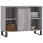 vidaXL Ντουλάπι Μπάνιου Γκρι Sonoma 80 x 33 x 60 εκ. από Επεξεργ. Ξύλο
