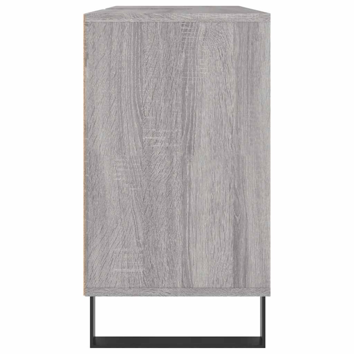 vidaXL Ντουλάπι Μπάνιου Γκρι Sonoma 80 x 33 x 60 εκ. από Επεξεργ. Ξύλο