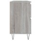 vidaXL Ντουλάπι Μπάνιου Γκρι Sonoma 80 x 33 x 60 εκ. από Επεξεργ. Ξύλο