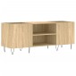vidaXL Δισκοθήκη Sonoma Δρυς 121 x 38 x 48 εκ. από Επεξεργασμένο Ξύλο