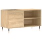 vidaXL Δισκοθήκη Sonoma Δρυς 85 x 38 x 48 εκ. από Επεξεργασμένο Ξύλο