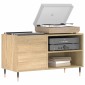 vidaXL Δισκοθήκη Sonoma Δρυς 85 x 38 x 48 εκ. από Επεξεργασμένο Ξύλο