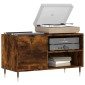 vidaXL Δισκοθήκη Καπνιστή Δρυς 85 x 38 x 48 εκ. από Επεξεργασμένο Ξύλο