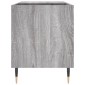 vidaXL Δισκοθήκη Γκρι Sonoma 85 x 38 x 48 εκ. από Επεξεργασμένο Ξύλο