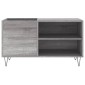 vidaXL Δισκοθήκη Γκρι Sonoma 85 x 38 x 48 εκ. από Επεξεργασμένο Ξύλο