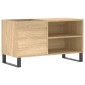 vidaXL Δισκοθήκη Sonoma Δρυς 85 x 38 x 48 εκ. από Επεξεργασμένο Ξύλο