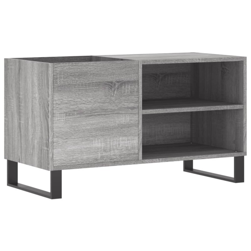 vidaXL Δισκοθήκη Γκρι Sonoma 85 x 38 x 48 εκ. από Επεξεργασμένο Ξύλο