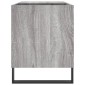 vidaXL Δισκοθήκη Γκρι Sonoma 85 x 38 x 48 εκ. από Επεξεργασμένο Ξύλο
