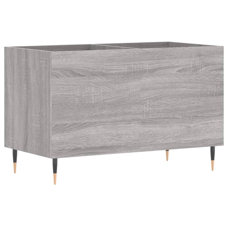 vidaXL Δισκοθήκη Γκρι Sonoma 74,5 x 38 x 48 εκ. από Επεξεργασμένο Ξύλο