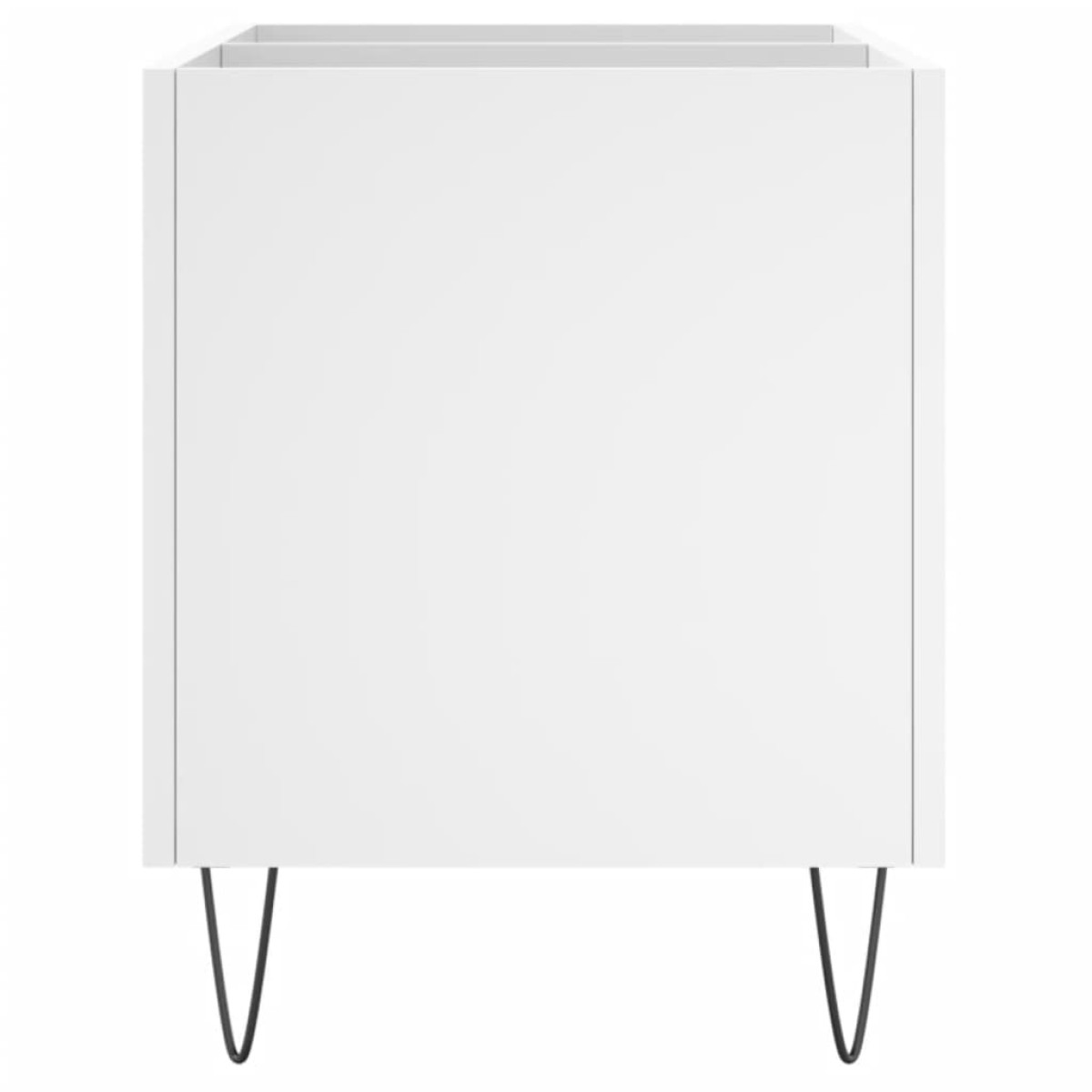 vidaXL Έπιπλο Δίσκων Λευκό 74,5 x 38 x 48 εκ. από Επεξεργασμένο Ξύλο
