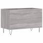 vidaXL Δισκοθήκη Γκρι Sonoma 74,5 x 38 x 48 εκ. από Επεξεργασμένο Ξύλο