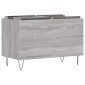 vidaXL Δισκοθήκη Γκρι Sonoma 74,5 x 38 x 48 εκ. από Επεξεργασμένο Ξύλο