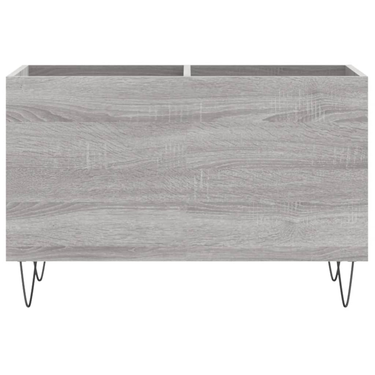 vidaXL Δισκοθήκη Γκρι Sonoma 74,5 x 38 x 48 εκ. από Επεξεργασμένο Ξύλο